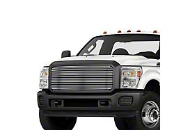 Stainless Steel Billet Upper Grille Insert; Chrome (11-16 F-250 Super Duty)