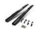 5-Inch Oval Side Step Bars; Black (11-16 F-250 Super Duty SuperCab)