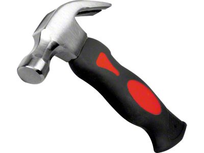 Stubby Claw Hammer; 8-Ounce
