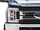 Switchback LED C-Bar Projector Headlights; Chrome Housing; Clear Lens (17-19 F-250 Super Duty w/ Factory Halogen Headlights)