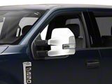 Putco Towing Mirror Covers; Chrome (17-24 F-250 Super Duty)