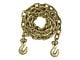 Transport Binder Safety Chain with Two Clevis Hooks; 14-Foot; 18,800 lb.