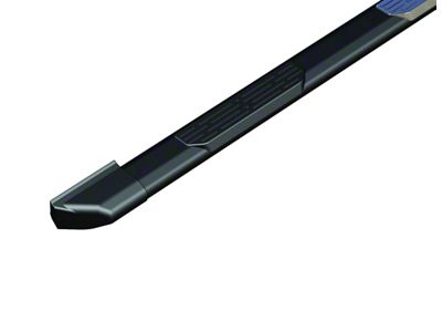Xtremeline Side Step Bars; Semi-Gloss Black (11-13 F-250 Super Duty SuperCrew)