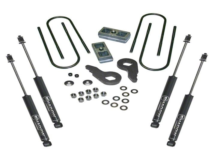 SuperLift F-150 2 in. Suspension Lift Kit w/ Superide Shocks K1003 (97-03  4WD F-150)