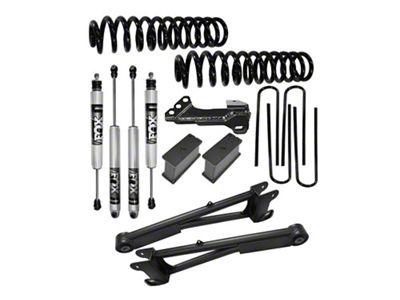 SuperLift 2-Inch Radius Arm Suspension Lift Kit with Rear Coil Springs and FOX 2.0 Shocks (05-07 4WD F-250 Super Duty)