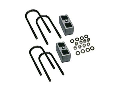 SuperLift 2-Inch Rear Lift Block Kit (11-25 4WD F-250 Super Duty w/ 3.625-Inch Axle Tube & Overload Springs)