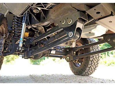 SuperLift 4-Inch 4-Link Suspension Lift Kit with FOX 2.0 Reservoir Shocks (23-25 4WD 6.7L Powerstroke F-250 Super Duty)