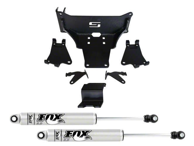 SuperLift F250 Super Duty Dual Steering Stabilizer Kit with FOX 2.0