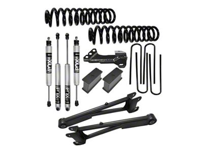 SuperLift 2-Inch Radius Arm Suspension Lift Kit with Rear Coil Springs and FOX 2.0 Shocks (11-16 4WD F-350 Super Duty)