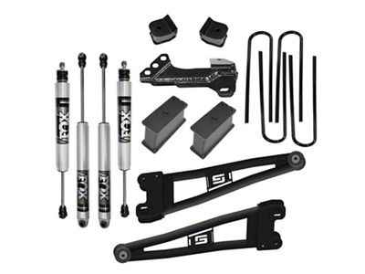 SuperLift 2-Inch Radius Arm Suspension Lift Kit with Rear Spacers and FOX 2.0 Shocks (23-25 4WD 6.7L Powerstroke F-350 Super Duty)