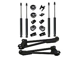 SuperLift 2.50-Inch Radius Arm Suspension Lift Kit with Shadow Series Shocks (14-18 4WD RAM 2500)