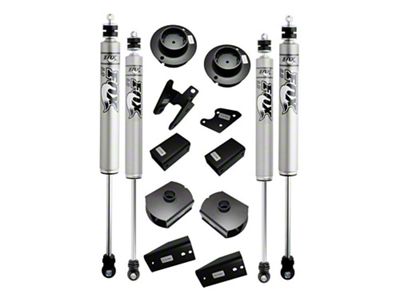 SuperLift 2.50-Inch Suspension Coil Spacer Lift Kit with FOX 2.0 Shocks (14-18 4WD RAM 2500)