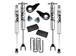 SuperLift 2-Inch Suspension Lift Kit with FOX 2.0 Shocks (11-19 4WD Sierra 2500 HD)