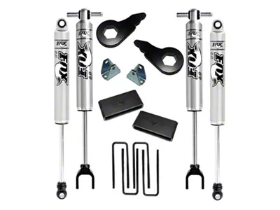 SuperLift 2-Inch Suspension Lift Kit with FOX 2.0 Shocks (11-19 4WD Sierra 2500 HD)