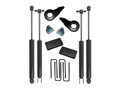 SuperLift 2-Inch Suspension Lift Kit with Shadow Series Shocks (11-19 4WD Sierra 2500 HD)