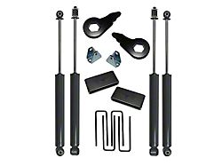 SuperLift 2-Inch Suspension Lift Kit with Shadow Series Shocks (01-10 4WD Sierra 3500 HD)