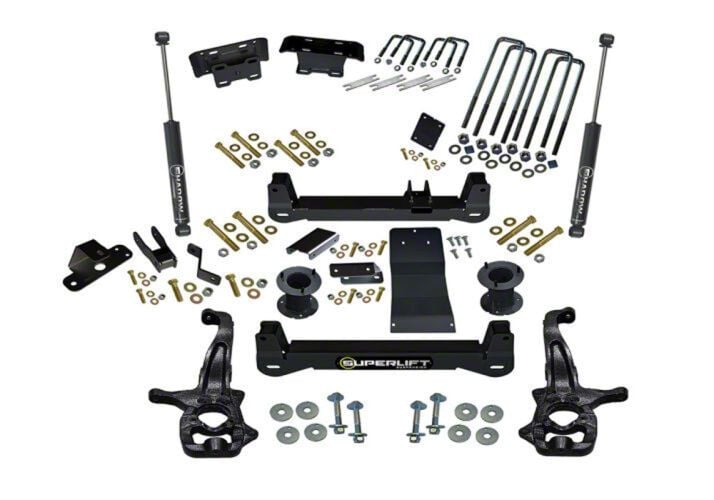 SuperLift Silverado 1500 4-Inch Suspension Lift Kit With SuperLift ...