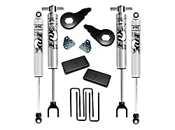 SuperLift 2-Inch Suspension Lift Kit with FOX 2.0 Shocks (11-19 4WD Silverado 3500 HD)