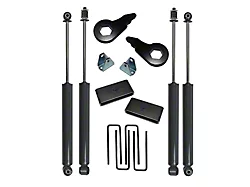 SuperLift 2-Inch Suspension Lift Kit with Shadow Series Shocks (01-10 4WD Silverado 3500 HD)