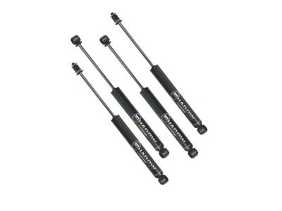 SuperLift Shadow Series Front and Rear Shocks for 6-Inch Lift (07-10 4WD Silverado 3500 HD)