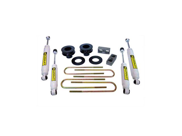 SuperLift 2.50-Inch Level 1 Suspension Lift Kit with Superide Shocks (11-16 4WD F-250 Super Duty)