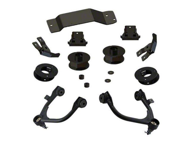 SuperLift 3.50-Inch Suspension Lift Kit (07-14 4WD Yukon w/ Stock Cast Steel Control Arms & w/o MagneRide)