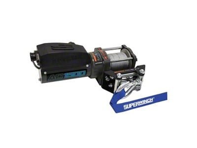 Superwinch 1,500 lb. 120-Volt AC Series 1500 Winch with Steel Cable (Universal; Some Adaptation May Be Required)