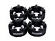 Supreme Suspensions 1-Inch Pro Billet Wheel Spacers; Black; Set of Four (87-90 Dakota)