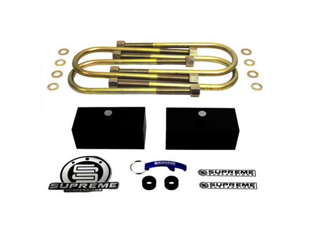 Supreme Suspensions 2-Inch Pro Billet Rear Lift Blocks (87-04 4WD Dakota)