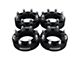 Supreme Suspensions 2-Inch Pro Billet Wheel Spacers; Black; Set of Four (11-24 F-350 Super Duty)