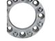 Supreme Suspensions 1.50-Inch PRO Billet 8 x 165.1mm to 8 x 180mm Wheel Adapters; Silver; Set of Four (10-14 RAM 2500)