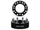 Supreme Suspensions 1.50-Inch PRO Billet 8 x 165.1mm to 8 x 180mm Wheel Adapters; Black; Set of Four (10-14 RAM 3500)