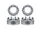 Supreme Suspensions 2-Inch PRO Billet 8 x 165.1mm to 8 x 170mm Wheel Adapters; Silver; Set of Four (10-14 RAM 3500)