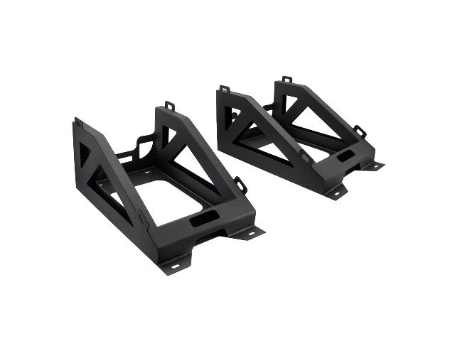 Supreme Suspensions Bed Mounted Tire Carrier; Set of Two (Universal; Some Adaptation May Be Required)