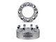 Supreme Suspensions 1.50-Inch PRO Billet 8 x 165.1mm to 8 x 180mm Wheel Adapters; Silver; Set of Four (07-10 Sierra 2500 HD)