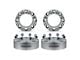 Supreme Suspensions 2-Inch Pro Billet Hub Centric Wheel Spacers; Silver; Set of Four (07-10 Sierra 2500 HD)