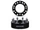 Supreme Suspensions 2-Inch PRO Billet 8 x 165.1mm to 8 x 170mm Wheel Adapters; Black; Set of Four (07-10 Sierra 2500 HD)