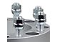 Supreme Suspensions 1.50-Inch PRO Billet 8 x 165.1mm to 8 x 170mm Wheel Adapters; Silver; Set of Four (07-10 Sierra 3500 HD SRW)