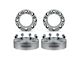 Supreme Suspensions 2-Inch Pro Billet Hub Centric Wheel Spacers; Silver; Set of Four (07-10 Sierra 3500 HD)