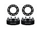 Supreme Suspensions 2-Inch PRO Billet 8 x 165.1mm to 8 x 170mm Wheel Adapters; Black; Set of Four (07-10 Sierra 3500 HD SRW)