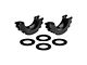 Supreme Suspensions 3/4-Inch D-Ring Shackle Isolators; Black