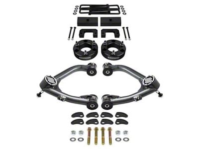 Supreme Suspensions 3.50-Inch Front / 2-Inch Rear Pro Billet Suspension Lift Kit (07-24 Silverado 1500 w/ Stock Cast Steel or Aluminum Control Arms, Excluding Trail Boss & ZR2)