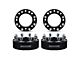 Supreme Suspensions 2-Inch Pro Billet Hub Centric Wheel Spacers; Black; Set of Four (07-10 Silverado 2500 HD)