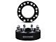 Supreme Suspensions 2-Inch Pro Billet Hub Centric Wheel Spacers; Black; Set of Four (07-10 Silverado 2500 HD)