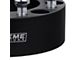 Supreme Suspensions 2-Inch PRO Billet 8 x 165.1mm to 8 x 170mm Wheel Adapters; Black; Set of Four (07-10 Silverado 2500 HD)