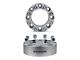 Supreme Suspensions 2-Inch PRO Billet 8 x 165.1mm to 8 x 180mm Wheel Adapters; Silver; Set of Four (07-10 Silverado 2500 HD)