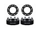 Supreme Suspensions 2-Inch Pro Billet Hub and Wheel Centric Wheel Spacers; Black; Set of Four (11-17 Silverado 2500 HD SRW)