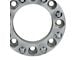 Supreme Suspensions 1.50-Inch Pro Billet Hub Centric Wheel Spacers; Silver; Set of Two (07-10 Silverado 3500 HD)