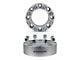 Supreme Suspensions 1.50-Inch PRO Billet 8 x 165.1mm to 8 x 170mm Wheel Adapters; Silver; Set of Four (07-10 Silverado 3500 HD)