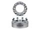 Supreme Suspensions 2-Inch PRO Billet 8 x 165.1mm to 8 x 180mm Wheel Adapters; Silver; Set of Four (07-10 Silverado 3500 HD)